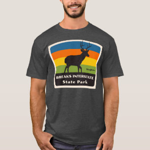 Camiseta Breaking Interstate Park Virginia Roaming Deer