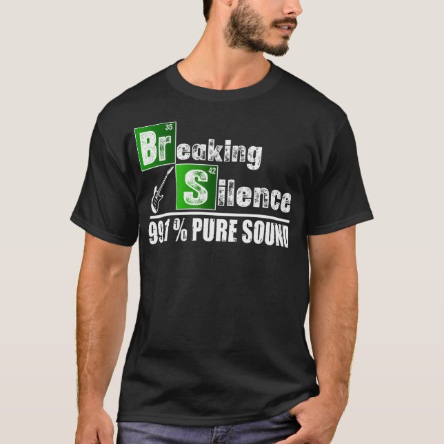 Camiseta Breaking Silence Eléctrica (Anverso)