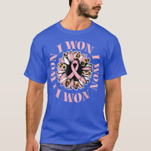 Camiseta Breast Cancer Awareness I Won Metastatic Survivor 