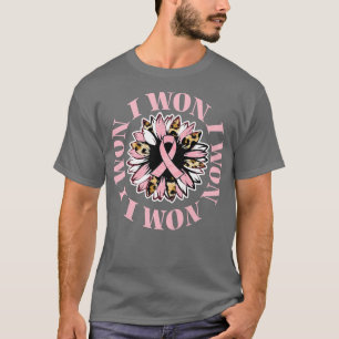Camiseta Breast Cancer Awareness I Won Metastatic Survivor 
