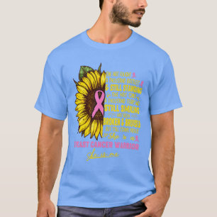 Camiseta Breast Cancer Awareness She is A Breast Cancer War