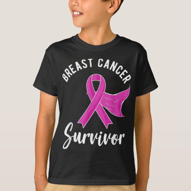 Camiseta Breast Cancer Awareness Women Survivor Nk  (Anverso)