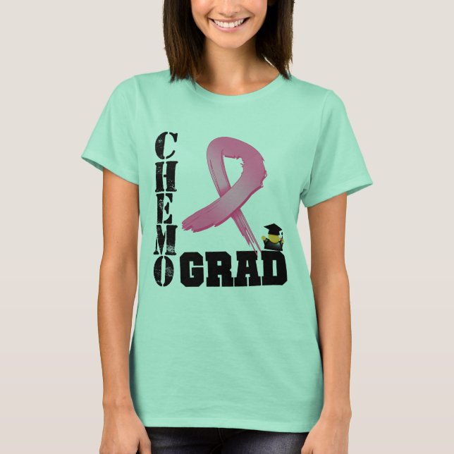 Camiseta Breast Cancer Chemo Grad (Anverso)