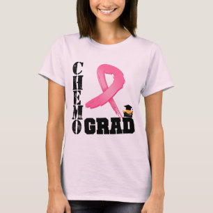 Camiseta Breast Cancer Chemo Grad