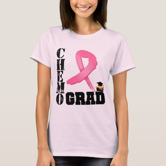 Camiseta Breast Cancer Chemo Grad (Anverso)