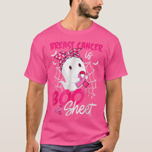 Camiseta Breast Cancer Is Boo Sheet Halloween Costume For M