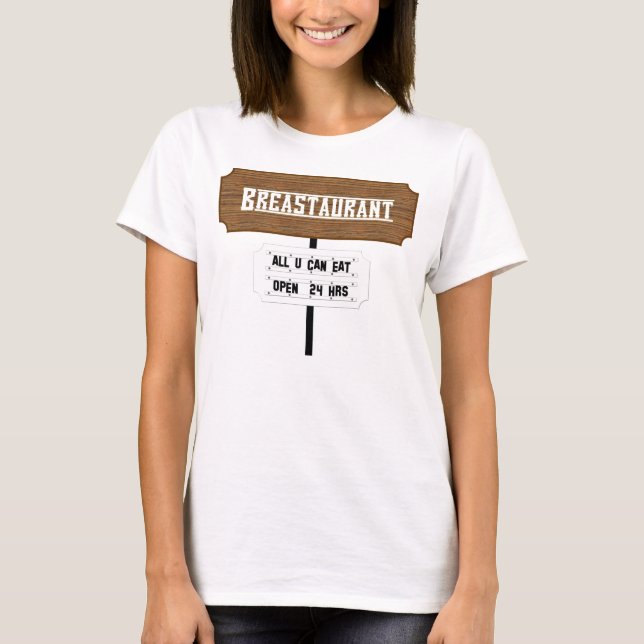 Camiseta Breastaurant (Anverso)
