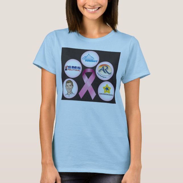 Camiseta BreastCancerWalk_front_black (Anverso)