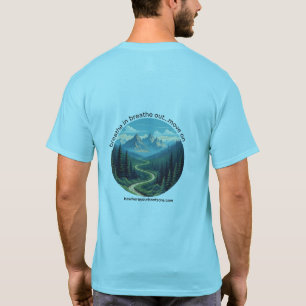 Camiseta Breathe In Breathe Out Move On