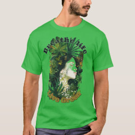 Camiseta Breathe Life, Live Green-Botanic Dream Art Print