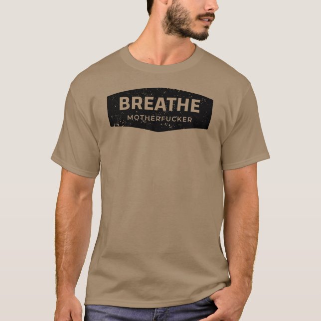 Camiseta BREATHE retro (Anverso)