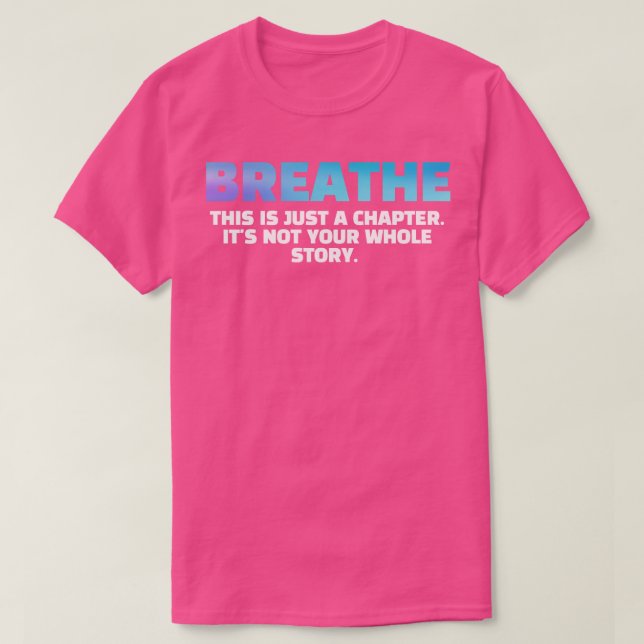 Camiseta Breathe Single Parent (Diseño del anverso)