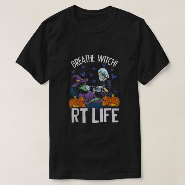Camiseta Breathe Witch RT Life (Diseño del anverso)