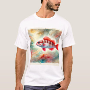Camiseta Breca Beauty 150624AREF112 - Watercolor