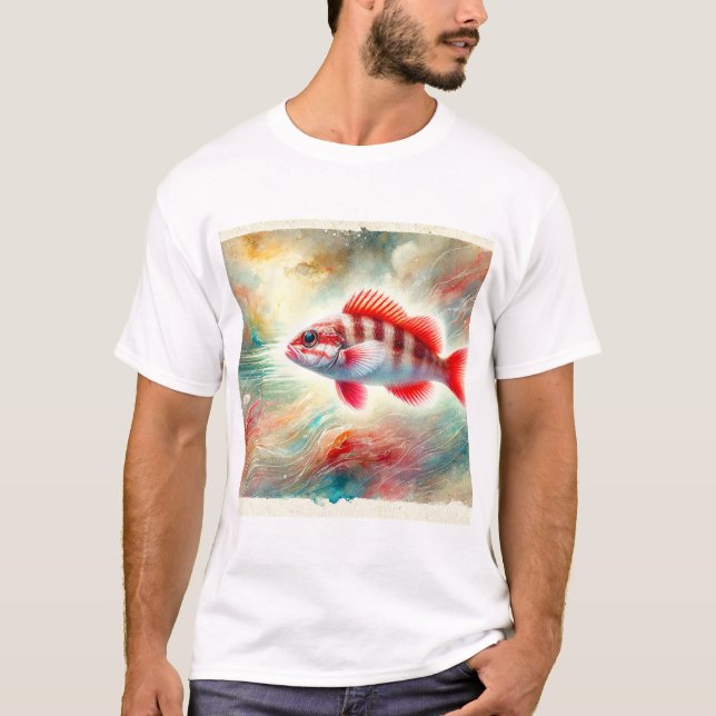 Camiseta Breca Beauty 150624AREF112 - Watercolor (Anverso)