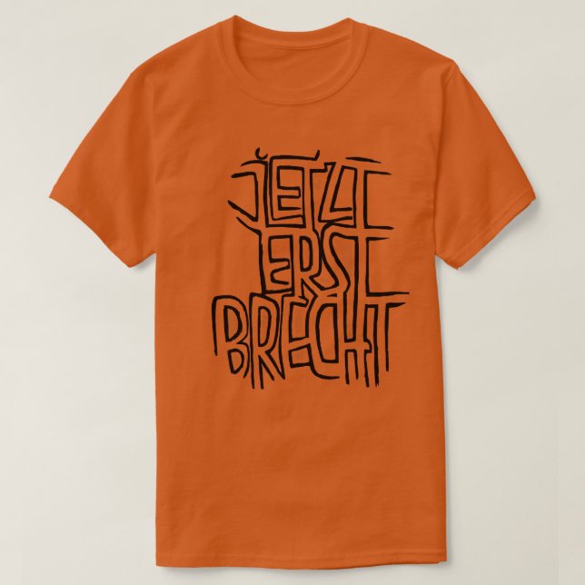Camiseta Brecht Pun German olt Brecht (Diseño del anverso)