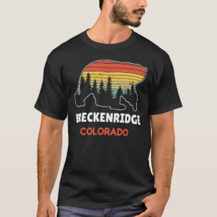 Camiseta Breckenridge Colorado Bear Bear Retro Senderismo M
