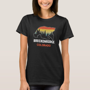Camiseta Breckenridge Colorado Breck Oso Retro Senderismo M