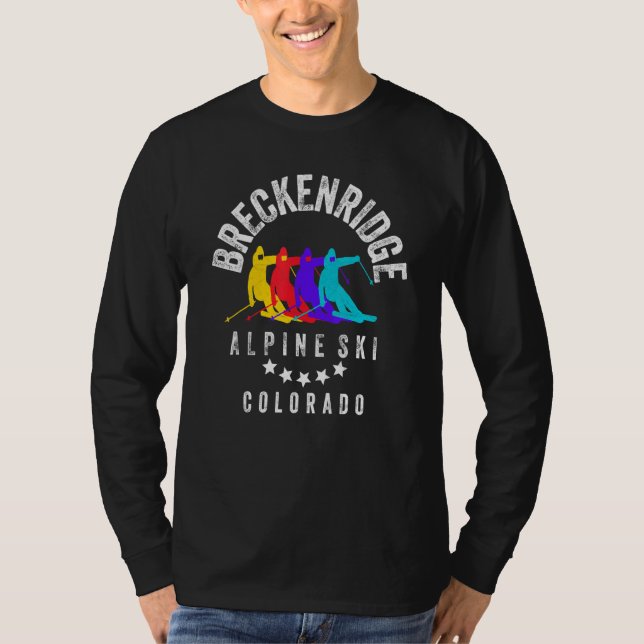 Camiseta Breckenridge Colorado Guay Breck Co Skier & Snowbo (Anverso)
