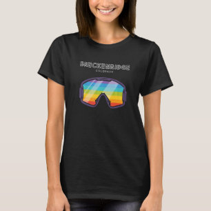 Camiseta Breckenridge Colorado LGBTQ Pride Ski Googles