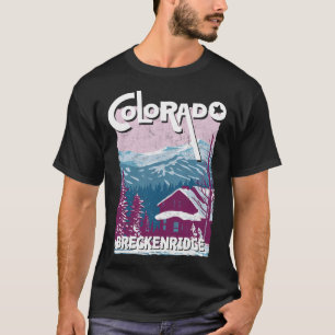 Camiseta Breckenridge Colorado Montaña Estado Montañas Roco