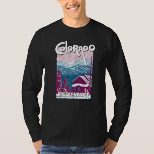 Camiseta Breckenridge Colorado Montaña Estado Montañas Roco