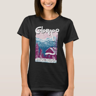 Camiseta Breckenridge Colorado Montaña Estado Montañas Roco