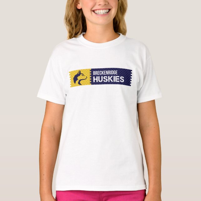 Camiseta Breckenridge Huskies #6 (Anverso)