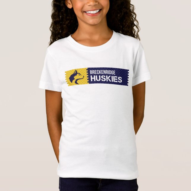 Camiseta Breckenridge Huskies #6 (Anverso)