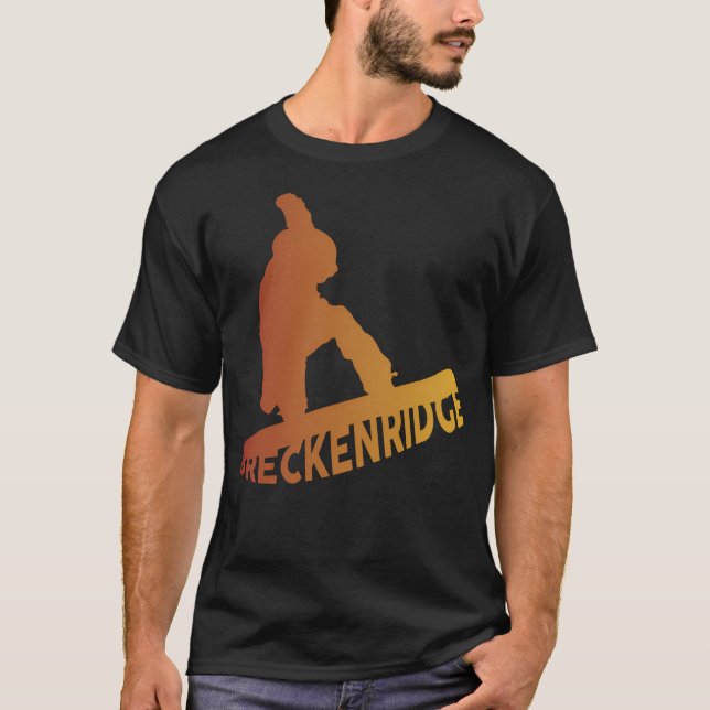 Camiseta Breckenridge Snowboard (Anverso)