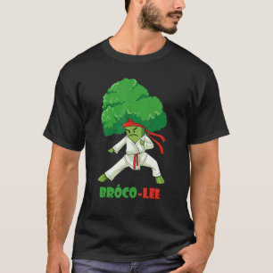 Camiseta Brécol Lee Diversión Vegetariano Karate Brécol Ver