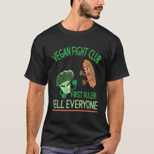 Camiseta Brécol Salchicha Vegana Lucha Clup Primer Gobernan