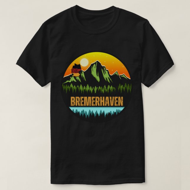 Camiseta Bremerhaven, Alemania (Diseño del anverso)