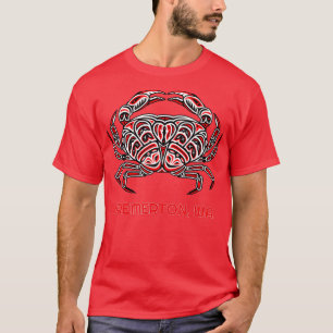 Camiseta Bremerton Washington Dungeness Crab Native America