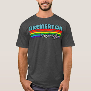 Camiseta Bremerton Washington Pride Bremerton LGBT Gift LG