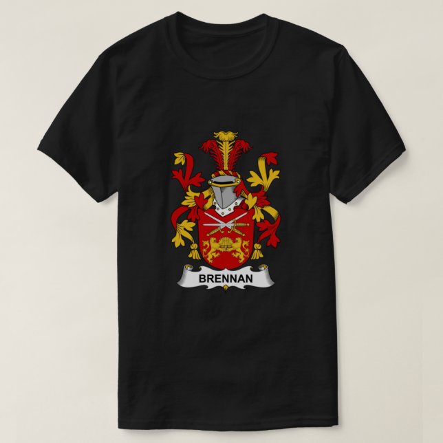 Camiseta Brennan Coat of Arms - Family Crest Shirt Essentia (Diseño del anverso)
