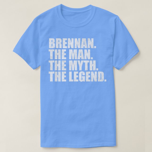 Camiseta Brennan Nombre Brennan Nombre Brennan (Diseño del anverso)