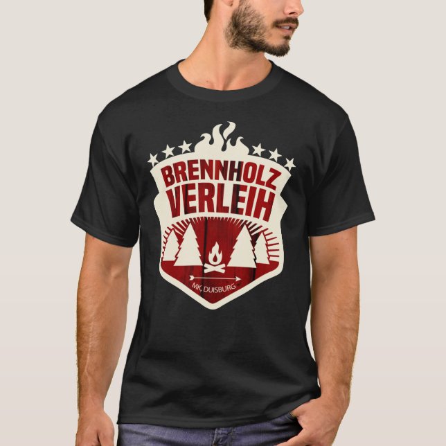 Camiseta Brennholzverleih Classic T-Shirt (Anverso)