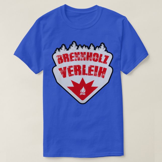 Camiseta Brennholzverleih Original Merch Best Gift  (Diseño del anverso)
