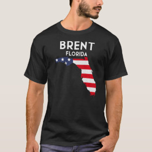Camiseta Brent Florida Estados Unidos América Travel Florid