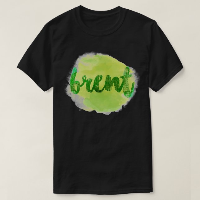 Camiseta BRENT Green (Diseño del anverso)