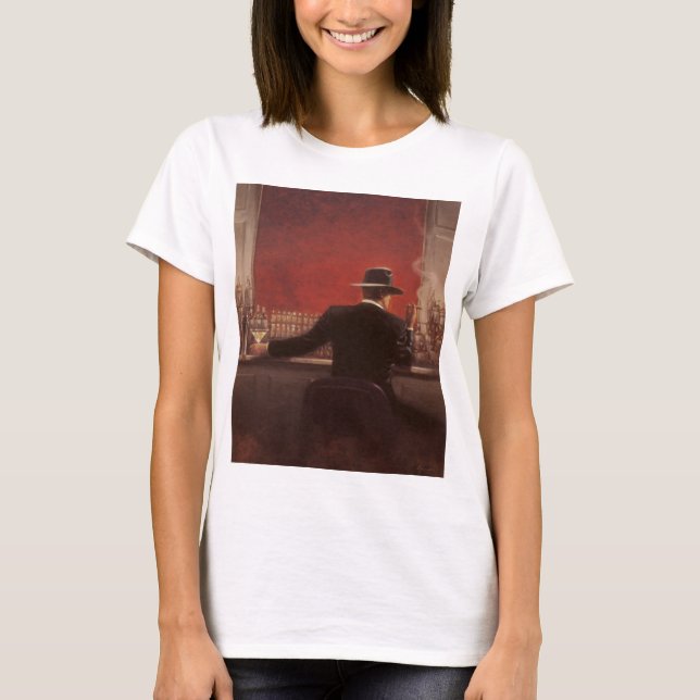 Camiseta Brent lincha la barra del cigarro (Anverso)