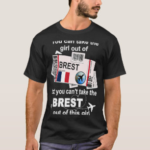 Camiseta Brest Boarding Pass Brest Chica Brest