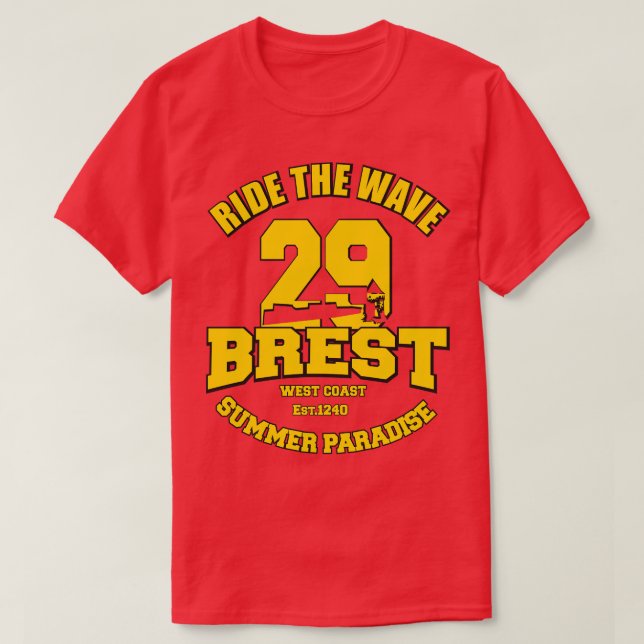 Camiseta Brest france (Diseño del anverso)