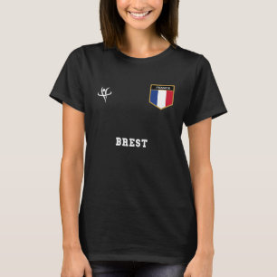 Camiseta BREST France Vintage Sports
