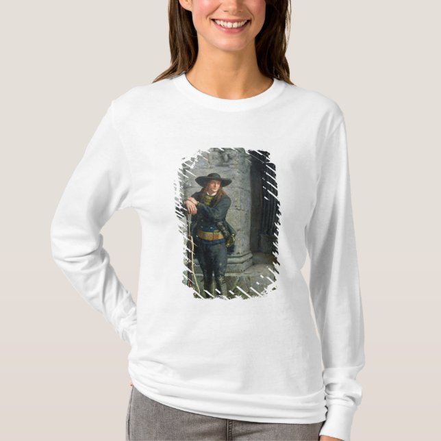 Camiseta Bretón armado que guarda un pórtico (Anverso)