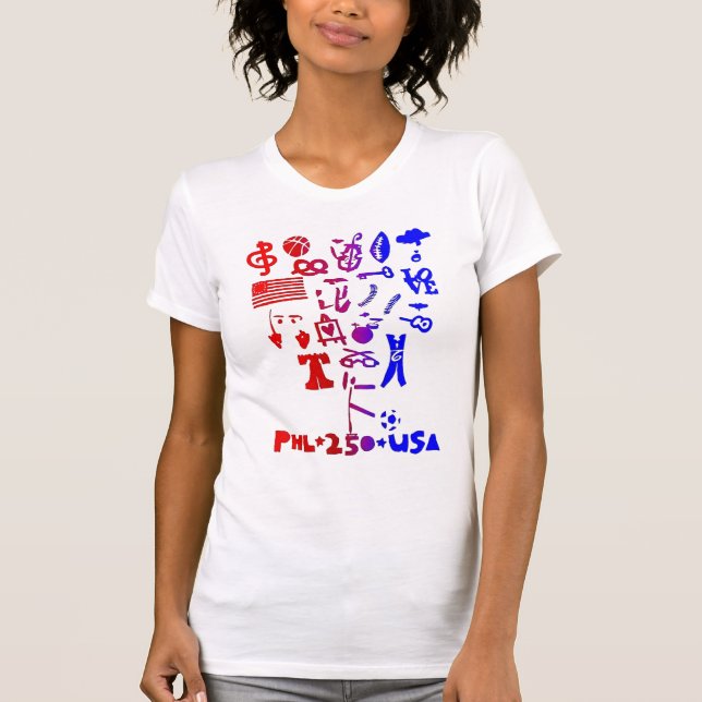 CAMISETA BRETT BENDER SEMICENTENARIO ROJO BLANCO Y AZUL (Anverso)