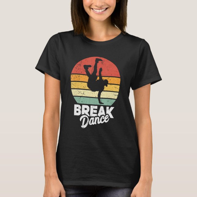 Camiseta Breve baile Bboy Bgirl Streetdance (Anverso)