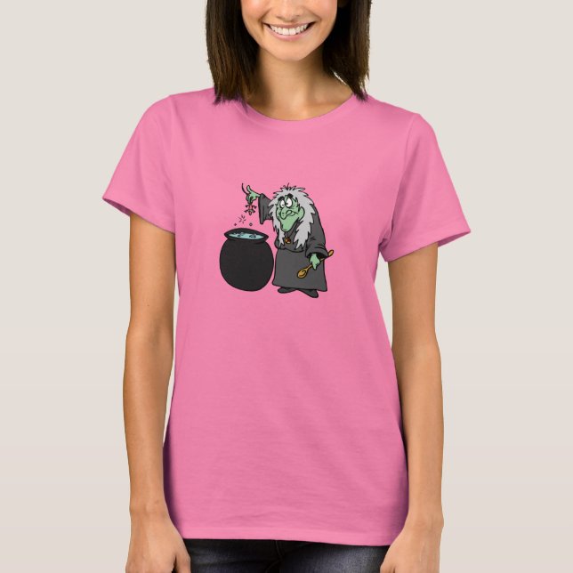 Camiseta Breve de brujas (Anverso)