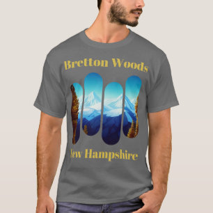 Camiseta Breve esquí New Hampshire 1